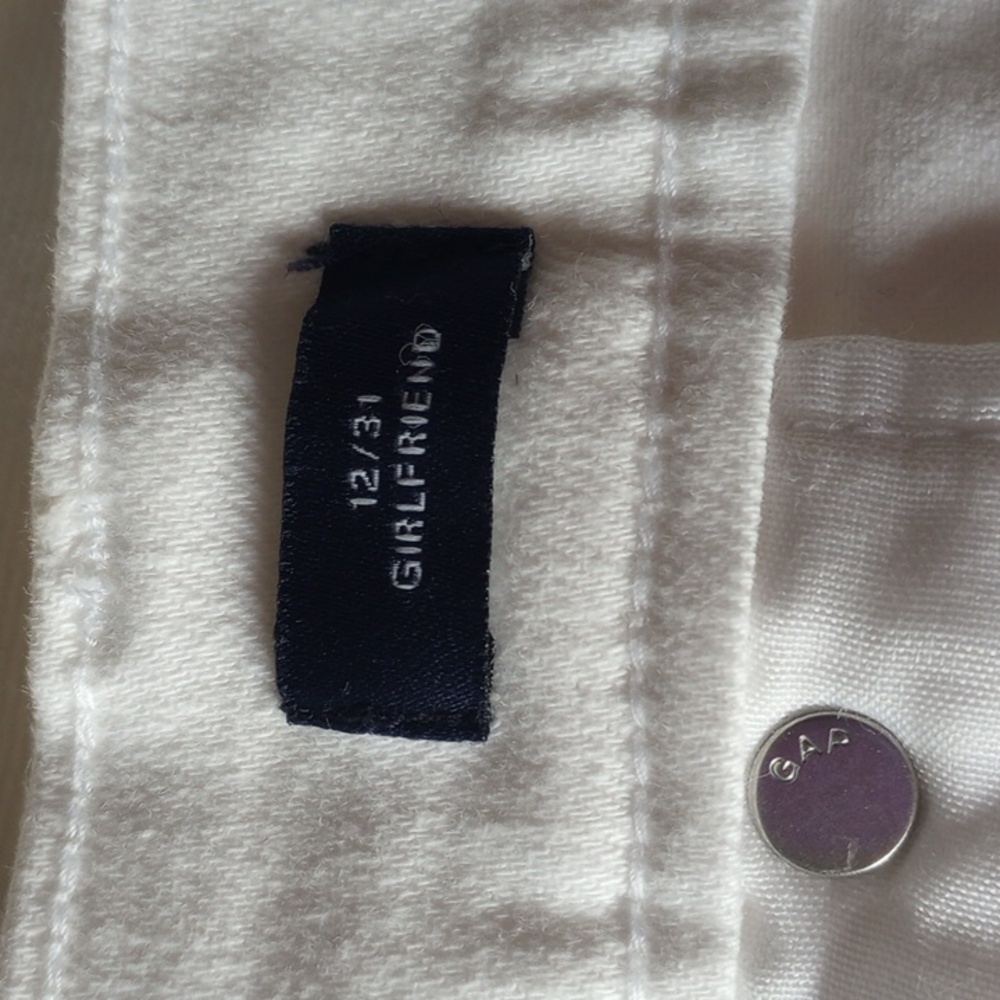 White Denim GAP Jeans - Picture 5 of 6